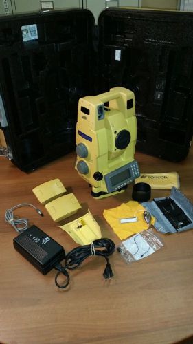 Topcon gpt-8205a 5&#034; robotic &#034;refelctorless&#034; total station for sale