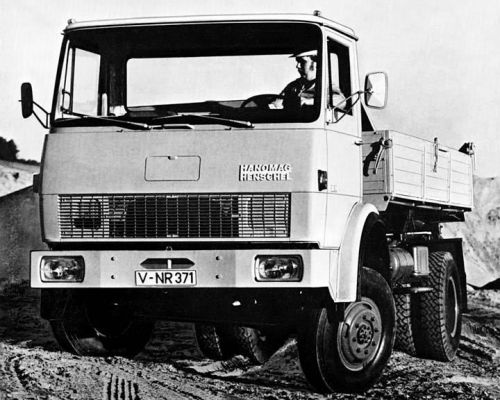 1972 hanomag henschel f150k 15 ton dump truck factory photo c8127-x818mx for sale