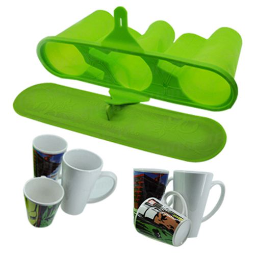 3In1 Mould for 12oz/17oz latte Mugs for Mini 3D Vacuum Sublimation Heat Press