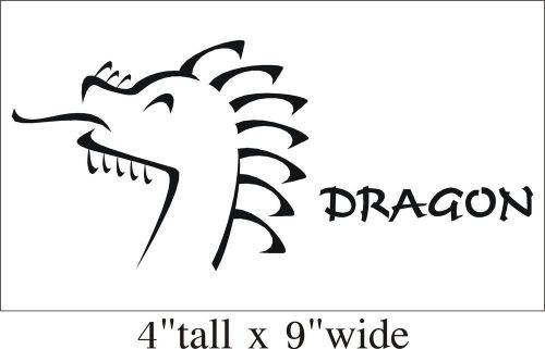 2X Year of the Dragon Funny Car Truck Bumper Vinyl Sticker Decal Decor Art-1752