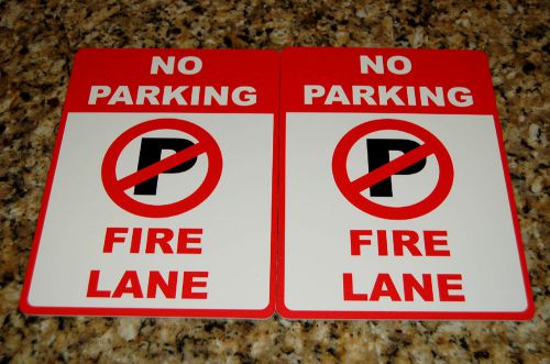 Fire Lane No Parking Signs Business Store Company Retail Lot Sign Car Driveway