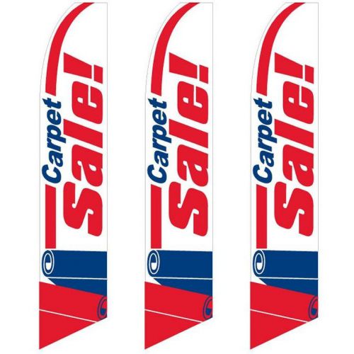 Swooper Flag 3 Pack Carpet Sale Red White Blue