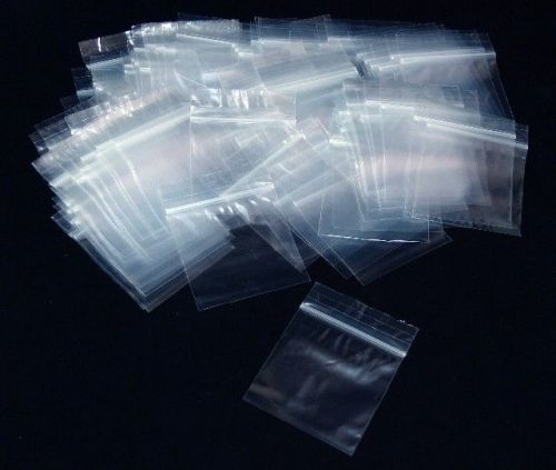 Self Locking 2x2 inch 2mil Plastic Storage Bags 100 Qty