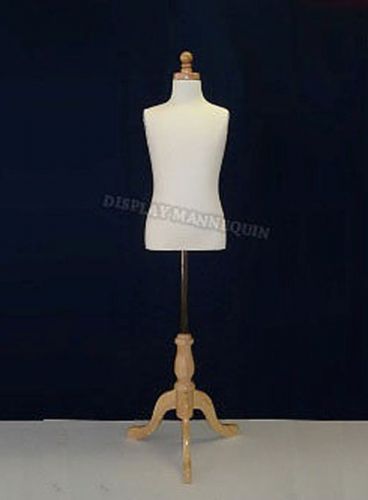 Kids mannequin 7-8 yrs child dress form (+)wooden base for sale