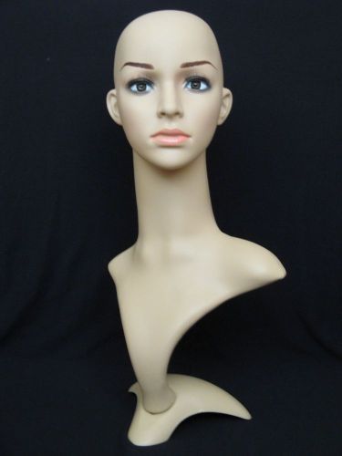 New Woman Mannequins Manikin Head Hats Wig Mould Show Stand Model Cosmetology