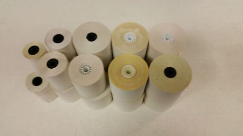 3&#034; Credit Card Machine Paper 19 Rolls 2 Ply