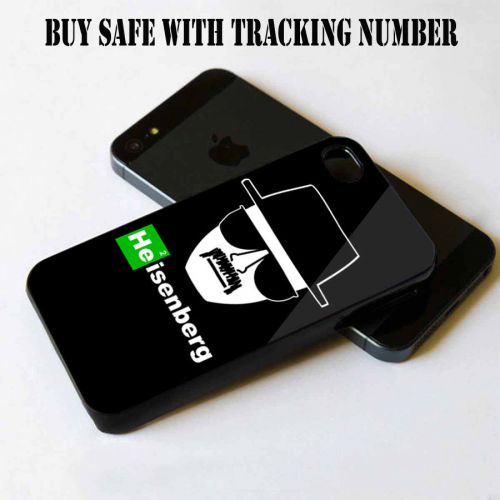 AMC Series Breaking Bad Heisenberg For iPhone 4 4S 5 5S 5C S4 Black Case Cover