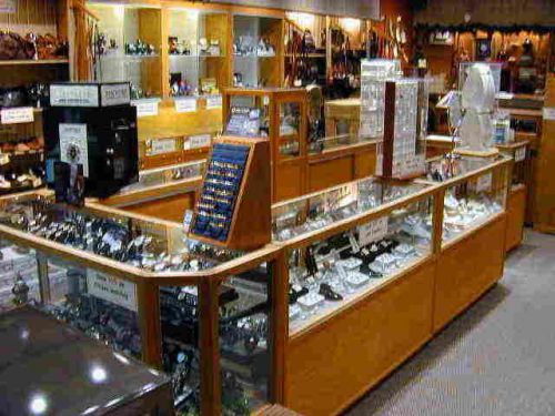 7  SHOWCASES    JEWELRY DISPLAY CASES  OAK