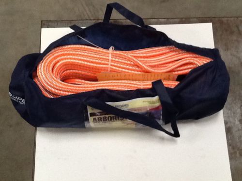 POW12120 Pelican Orange White Climbing Rope 1/2&#034; 120&#039; Free Shipping