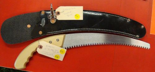 Fanno 13&#034; Tri-Edge Saw With Weaver Leather Scabbard