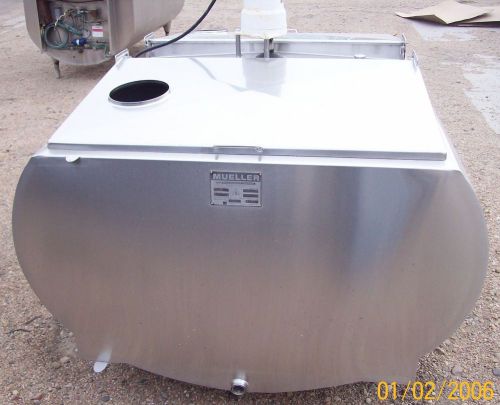 Mueller 300 Gallon Model M Stainless Steel Bulk Milk Tank