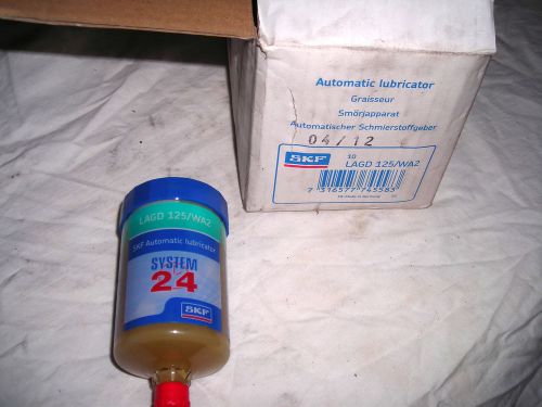 1 NEW SKF LAGD 125/WA2 SYSTEM 24 AUTOMATIC LUBRICATOR NNB