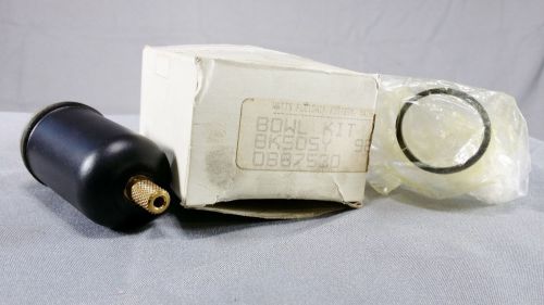 Watts bowl kit metal bk505y new nos black for sale