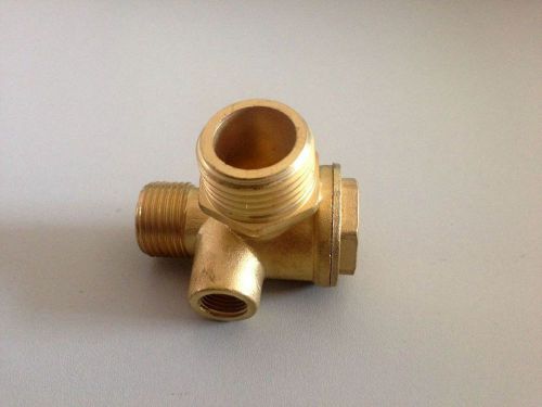 2 pcs 0.63&#034; 0.83&#034; 0.35&#034; brass air compressor check valve for sale