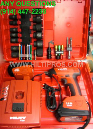 Hilti siw 121-a  cordless 1/2&#034; impact wrench /driver  set  brand new , fast ship for sale