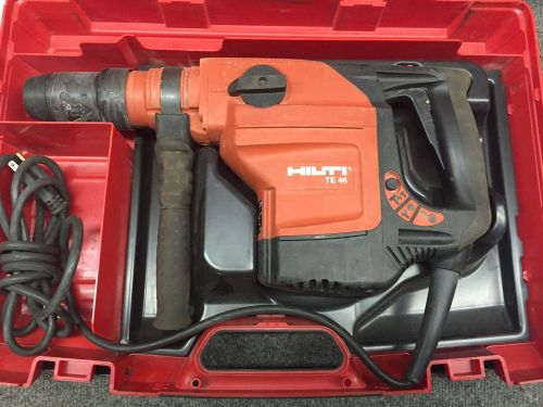 Hilti TE-46 Combihammer Rotary Hammer Drill Concrete/Masonary