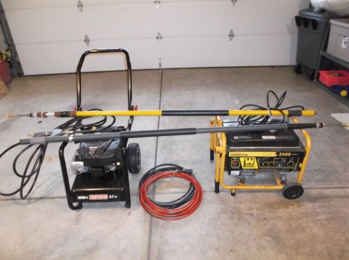 Wen Generator and Craftsman Power Washer