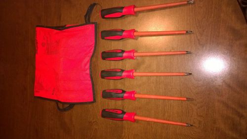 Snap On Insulated Screwdriver Set CNSGDX60