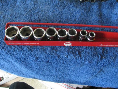 Mac Tools 3/8&#034; Drive 6-point Standard Socket Set 8pcs