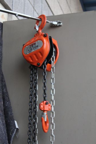 Jet 101700 smh-1/2t-10, 1/2 ton 10&#039; lift chain hoist for sale