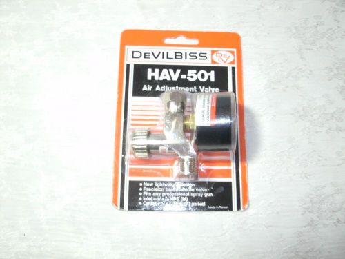 DEVILBLISS HAV 501 AIR ADJUSTMENT VALVE SPRAY GUN NEW USA