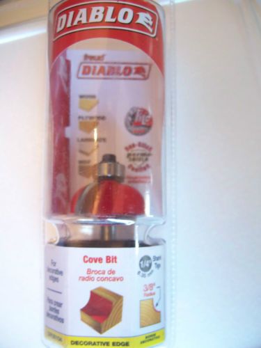 Diablo 3/8 in. radius cove router bit item:dr30104 upc# 008925089018 for sale