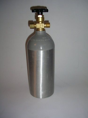 2.5 LB co2 tank aluminum NEW