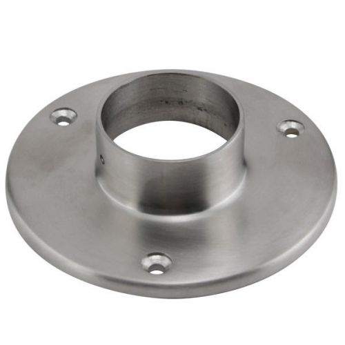 5&#034; Heavy Duty Floor/Ceiling Flange- Brushed Stainless Steel 2&#034;OD-Dancer Stripper