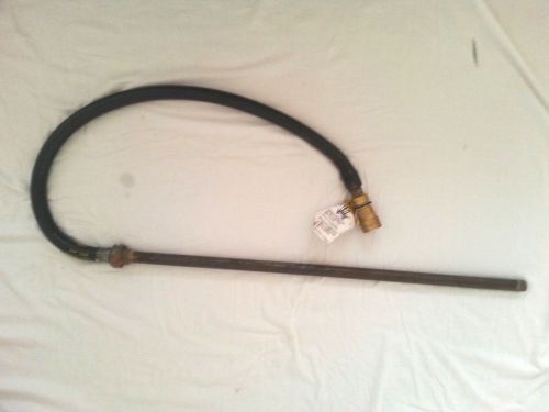 48&#034; Flex-con 075GP 3/4&#034; Gas Hose W/ Quick Disconnect and 36&#034; Pipe