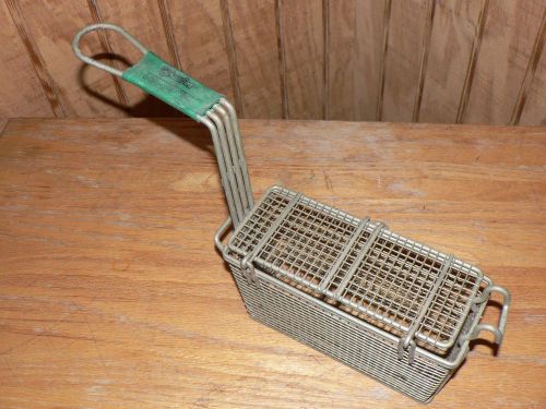 HINGED FRYER BASKET for Poppers Chimichanga Burrito3.5&#034; x 8.5&#034; HEAVY GAUGE