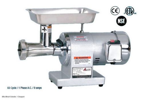 Standard #12 Head Alfa Meat Grinder MC-12 1 HP/115V