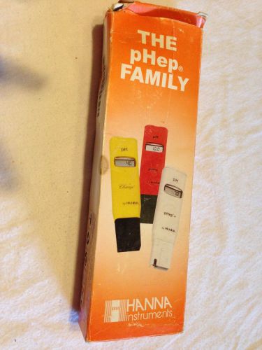 HANNA pH pHep Tester Meter HI98107