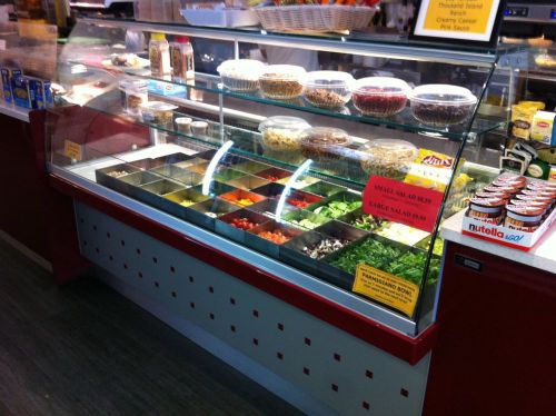 GTI refrigerated deli case SALAD BAR model K10 2.0