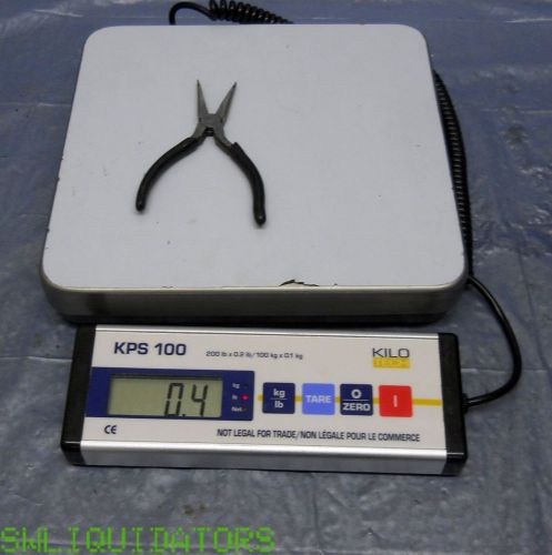 kilotech model no. kps 100 digital scale.