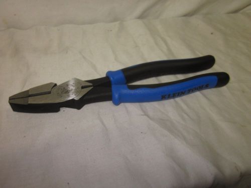 New Klein Tools Wire Side Cutting Pliers J2000-9NE Electrician Automotive CATV