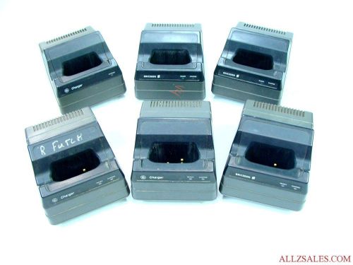 Lot of 6x ge ericsson universal desk charger various - not tested - as is for sale