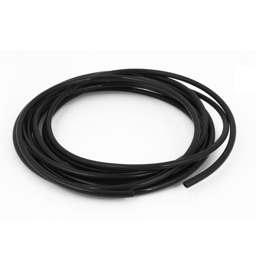 5m 16ft Long Fuel Gas Diesel Line Black PU Tube 1/4&#034; OD 4mm Inner Dia