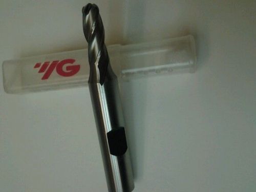 YG  M42 COBALT BALL ENDMILL 1/4 DIA  4 FLUTE   P/N 43297