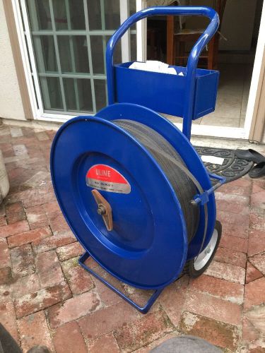 ULINE Polypropylene Strapping Cart And Strap ( LOCAL PICK UP )