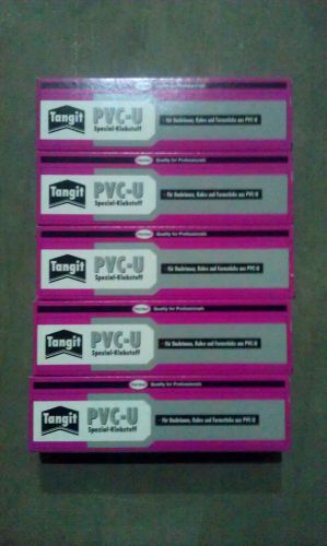 5x tangit kleber pvc-u kaltverschweissen 5x 125 g tube henkel for sale