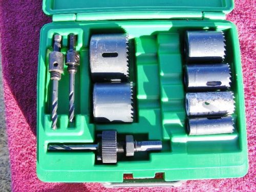 GREENLEE *NEAR MINT!* 830 ELECTRICAL HOLE SAW SET!