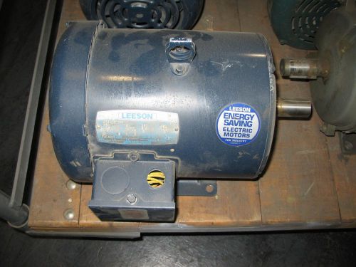 Leeson Motor TEFC 1.5HP 850Rpm Model# C184T8FB5D