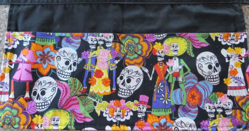 Day of the Dead 3 Pocket/Waist/Waitress apron