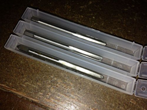 8-40 NS 3 PIECE 3 FLUTE HI-CARBON TAP SET