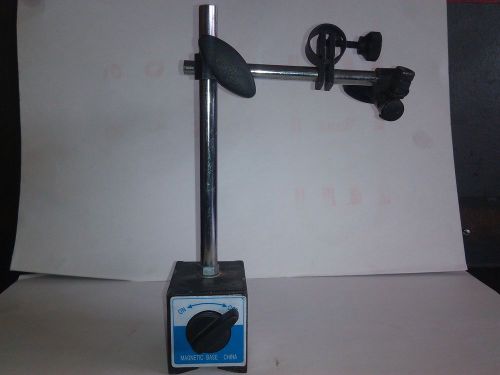 Universal 3d deluxe magnetic base holder for dial test indicator 132lbs force for sale