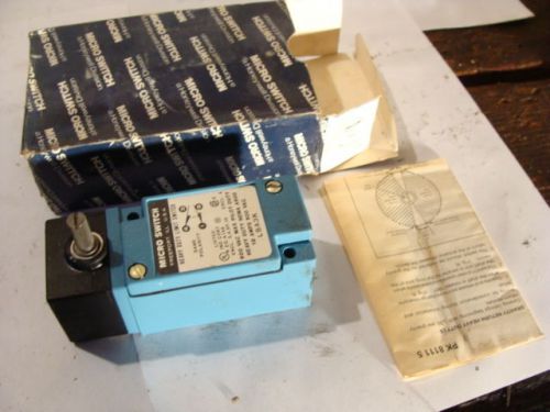 * Honeywell Microswitch LSA3K New NOS Heavy Duty Limit Switch 600 vac 10 amps