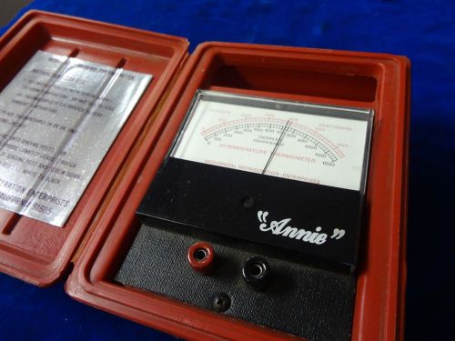 &#034;Annie&#034; Annie Model A-15 Hi-Temperature Thermometer Mechanical Refrigeration