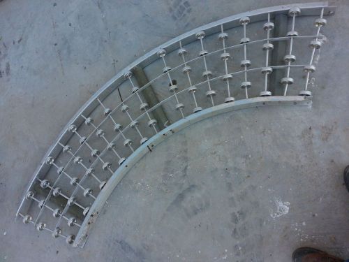 Skate Wheel Conveyor - curve &#034;15 x 5&#039; x 2&#034; 90deg