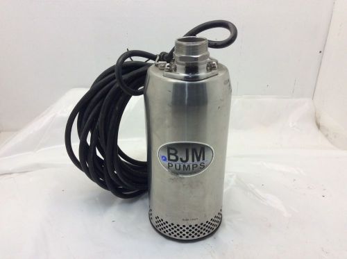 (1) bjm pumps bjm r750-115 2&#034; submersible pump 110v/60hz for sale