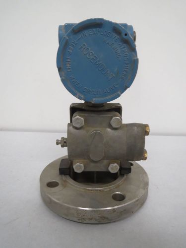 ROSEMOUNT 1151LT4E22H0 ALPHALINE PRESSURE 45VDC 1-1.5IN-H2O TRANSMITTER B356138